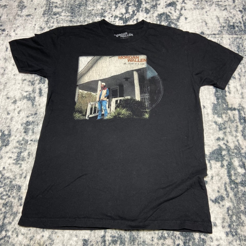 Morgan Wallen One Thing At A Time‎ Album T Shirt Black Size Medium
